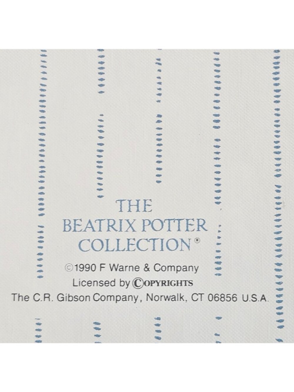 Vintage Beatrix Potter Moms Brag Book Photo Album Peter Rabbit 1990 New in Box - Picture 7 of 10